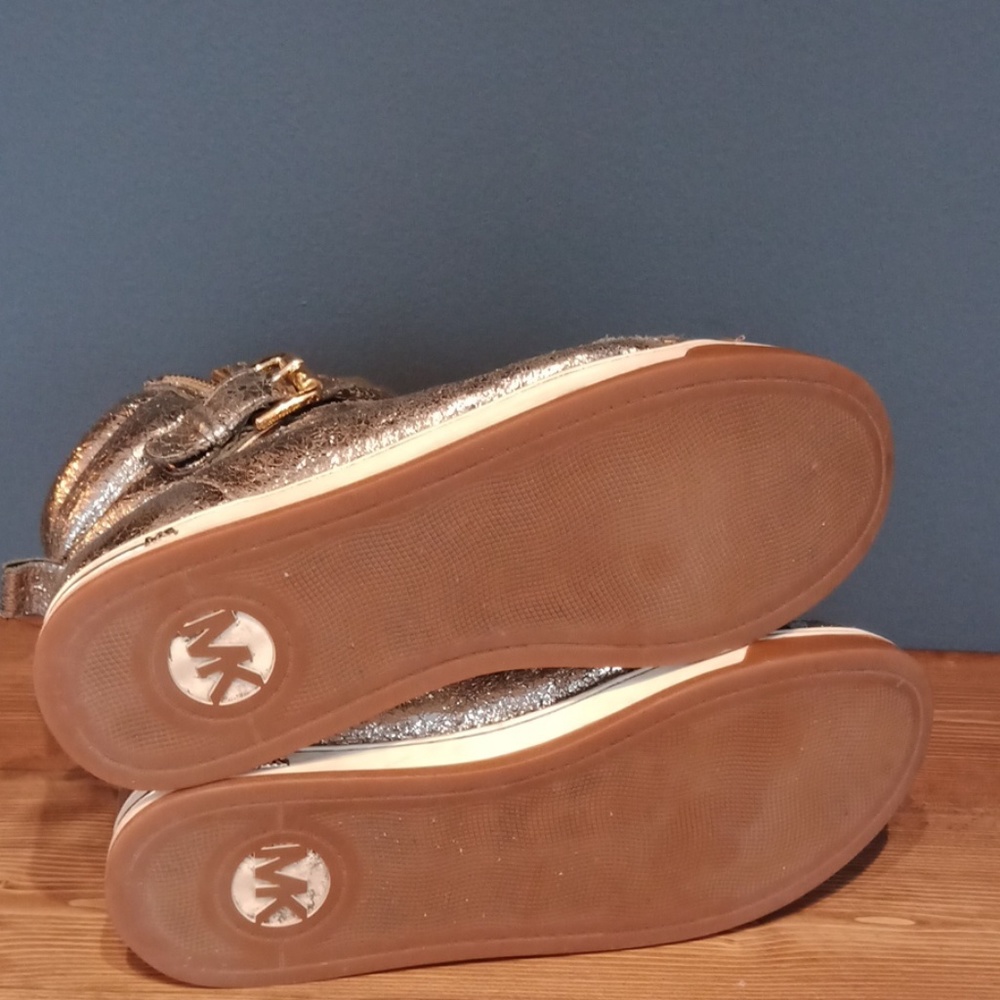 Michael Kors gold ankle sneakers - Picture 4 of 8